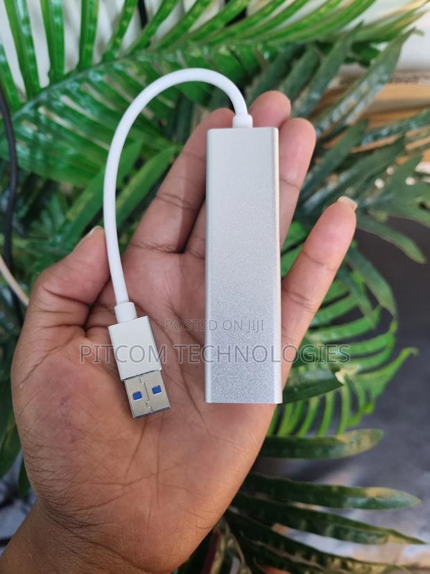 Usb Hub With Ethernet Adapter 3 Ports - thumbnail 8