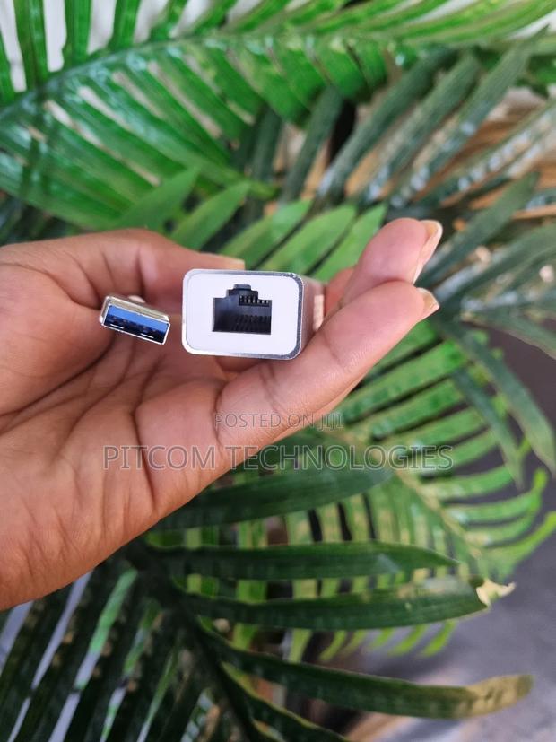 Usb Hub With Ethernet Adapter 3 Ports - thumbnail 9