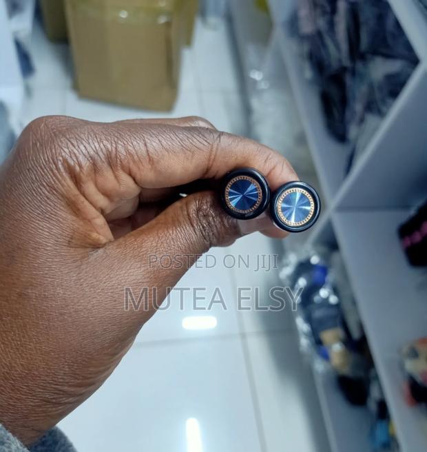 Black,Silver and Skyblue Executive Cafflings - main view