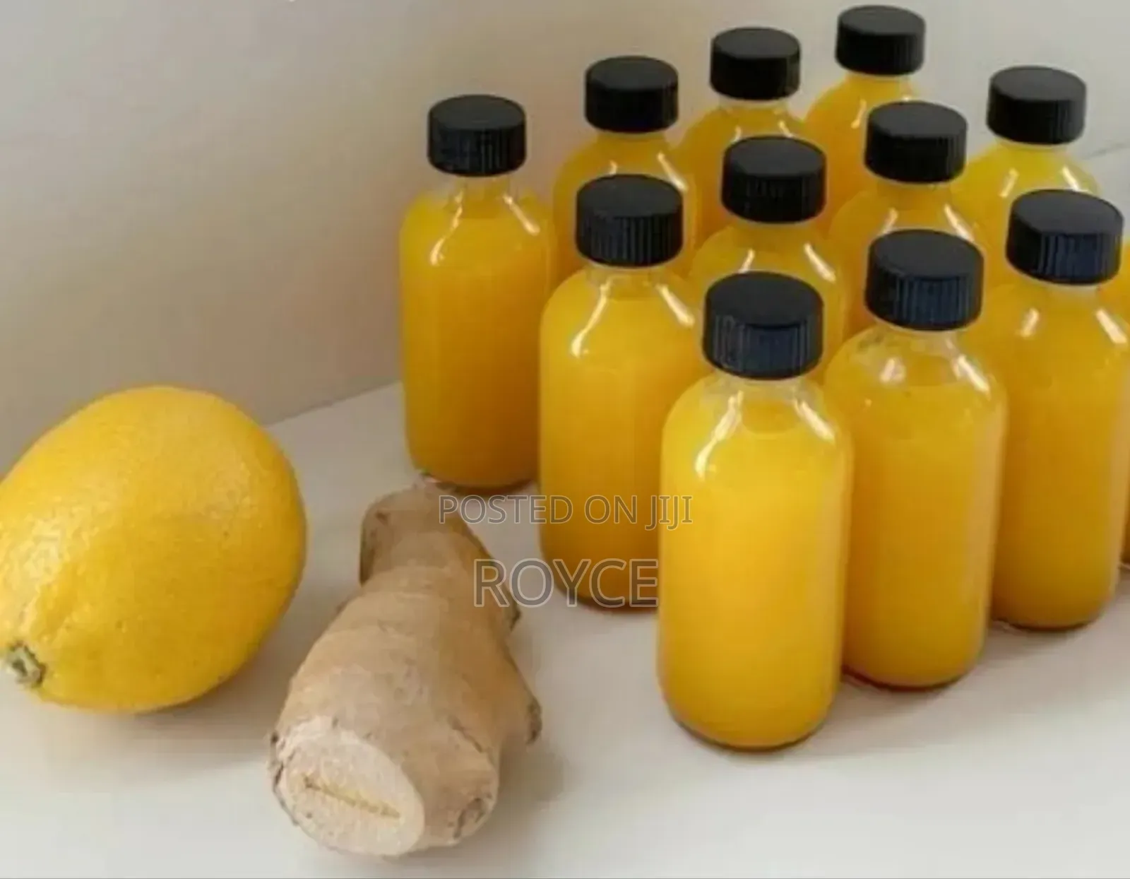 6pcs Ginger Shot Bottles- 50ml