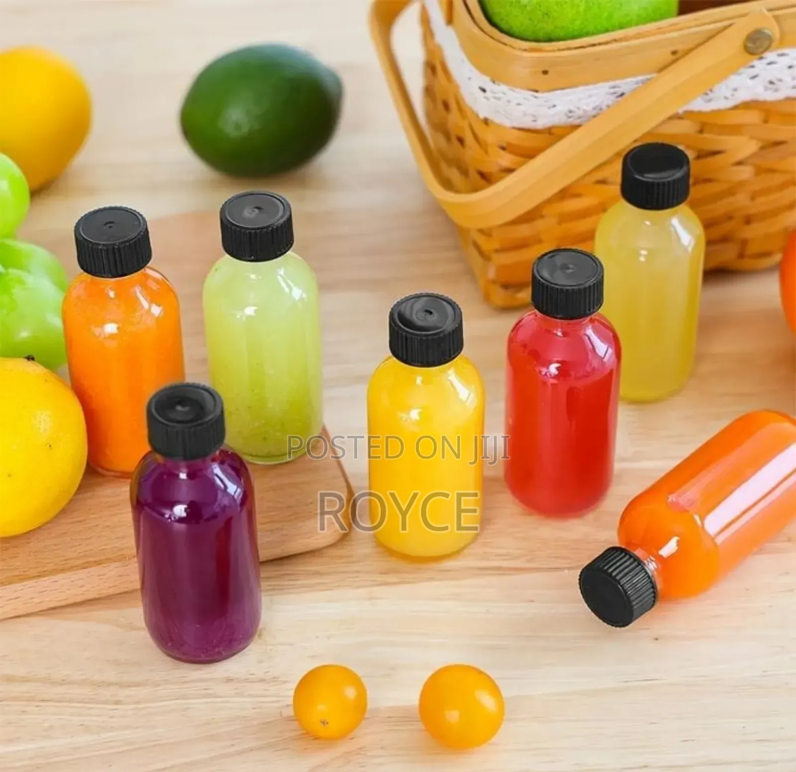 6pcs Ginger Shot Bottles- 50ml