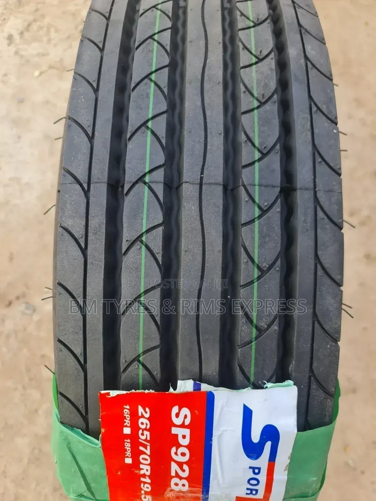 265 /70 R19. 5 Spotrak Tyres (Highway) Commercial.