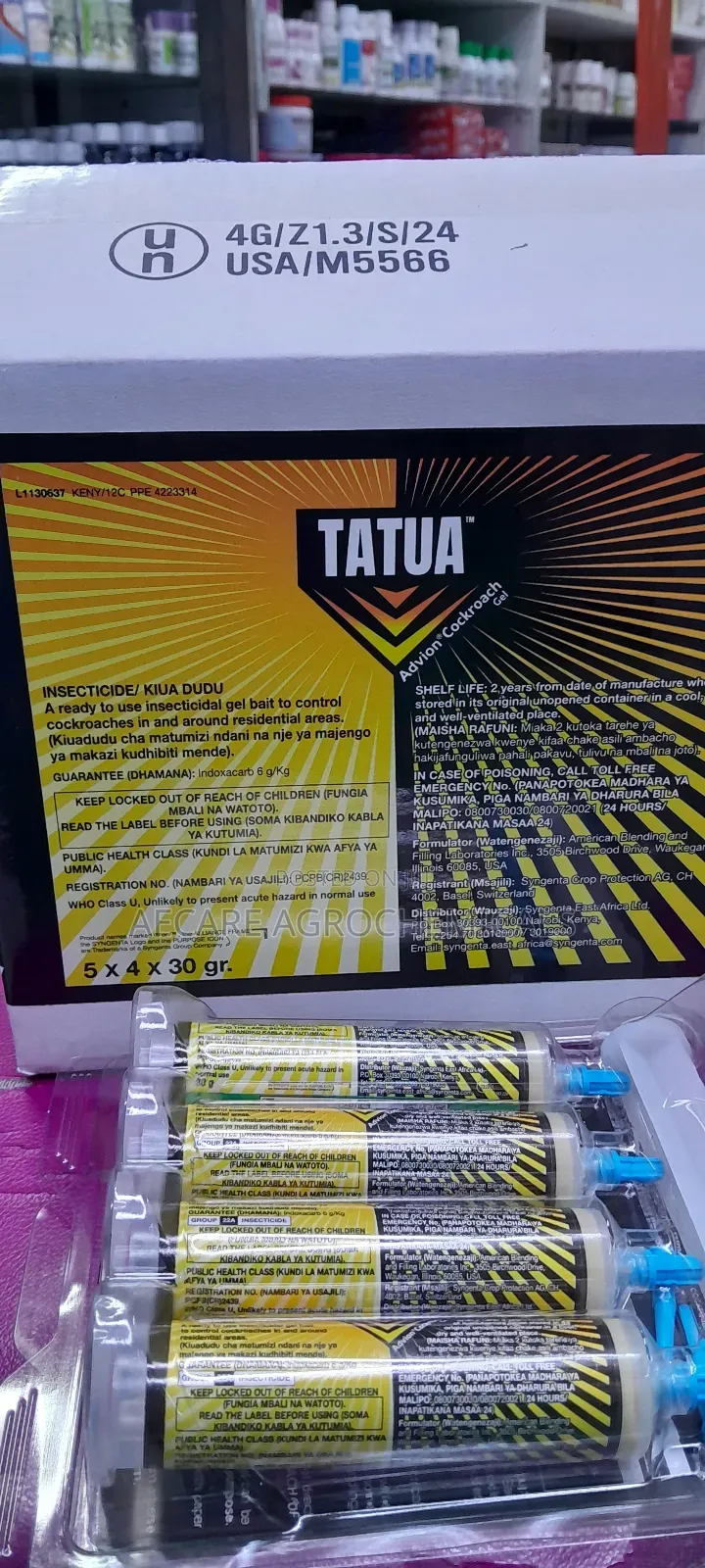 Advion Cocroach Gel Sygenta ( Tatua ) 30 Grams