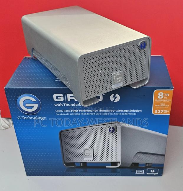 G-Technology 8tb G-Raid External Hard Drive With Thunderbolt
