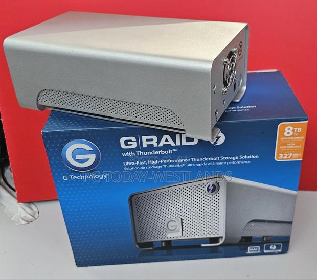 G-Technology 8tb G-Raid External Hard Drive With Thunderbolt - thumbnail 7