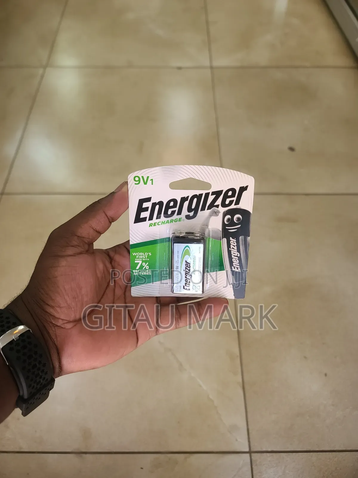 Energizer 9v 1 Rechargeable Battery