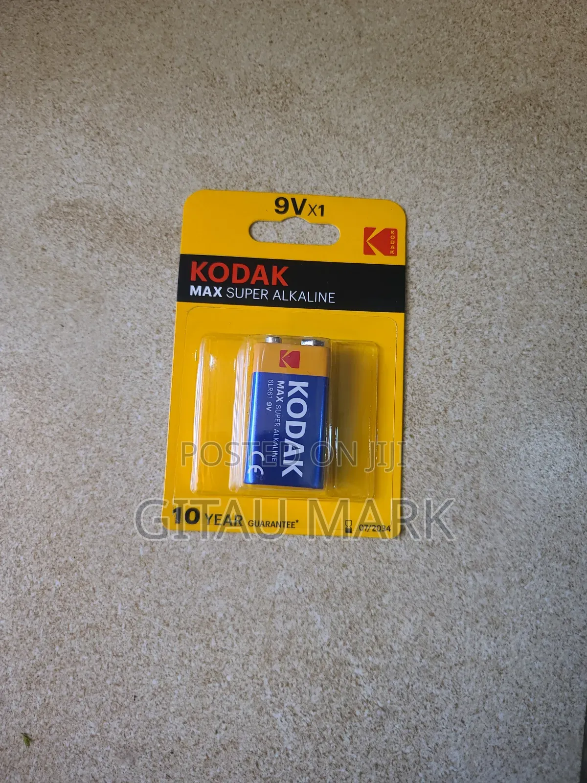 Kodak 9v Alkaline Battery