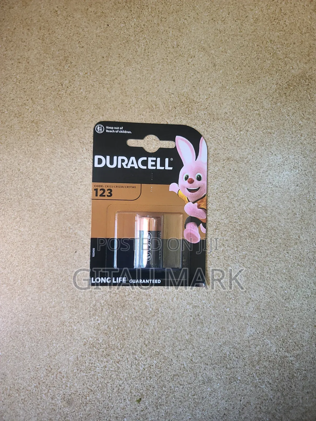 Duracell Cr123 Battery
