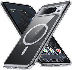 Google Pixel 7 Pro Magnetic Clear Shockproof Case/Cover - thumbnail 2