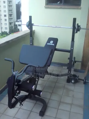 Crystal Weight Lifting Bench
