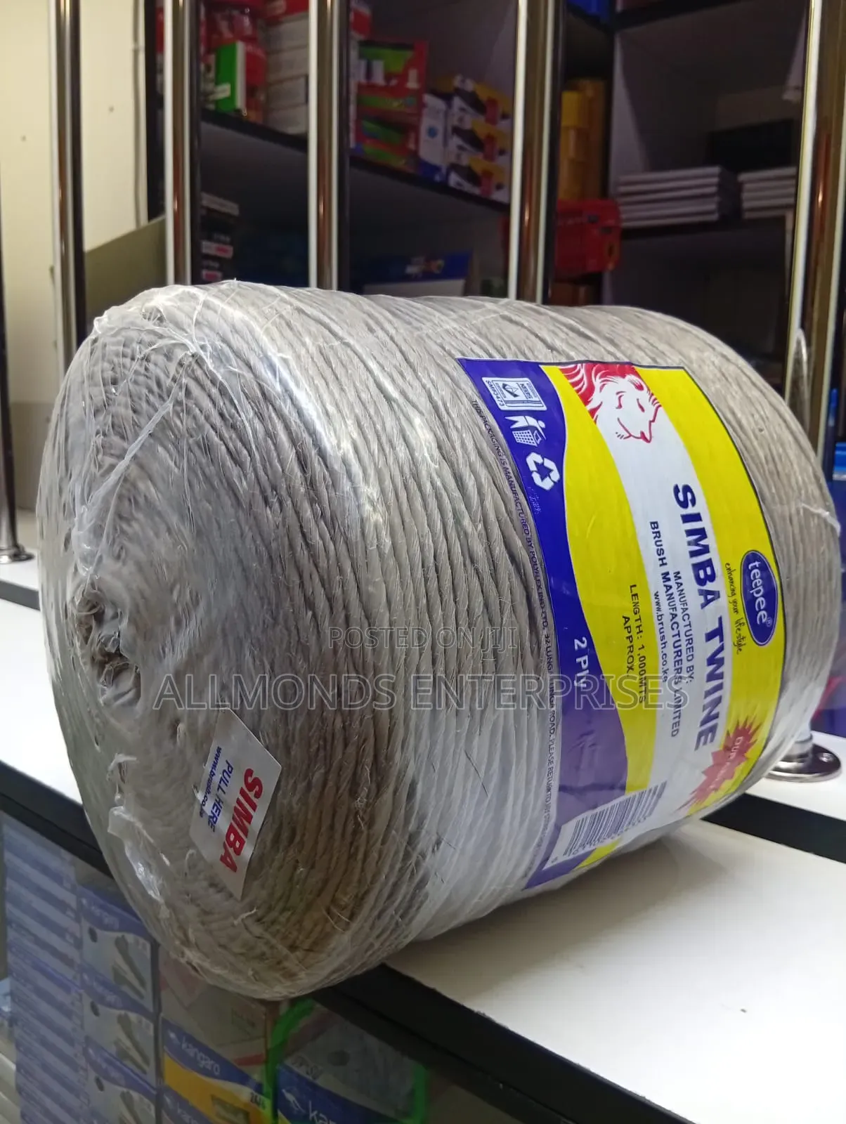 1000 Metres Simba Baler Twine (Kamba)- 2 Ply