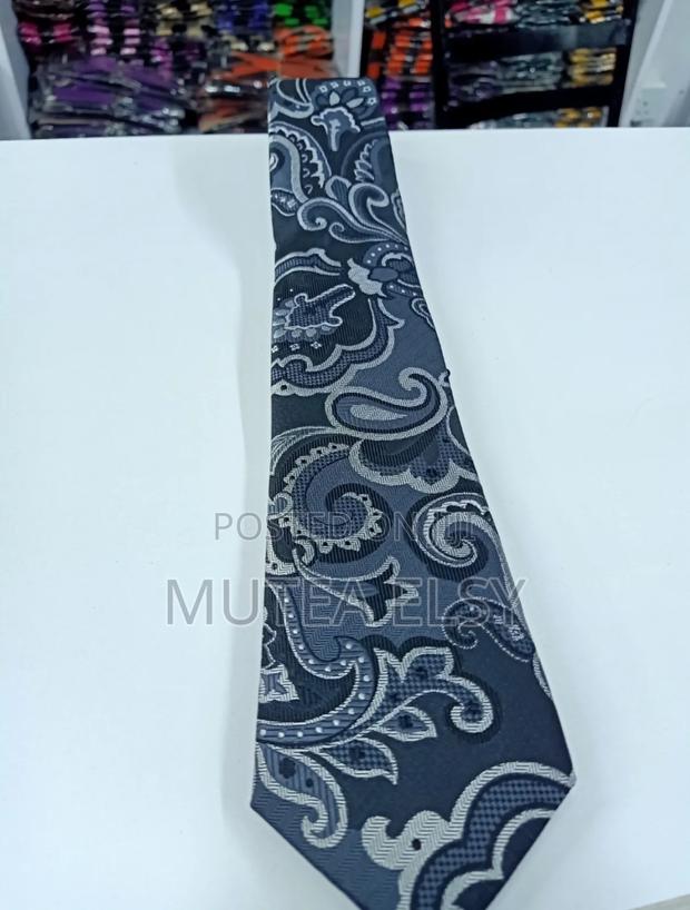 Grey Black Excefore Executive Tie Sets - main view