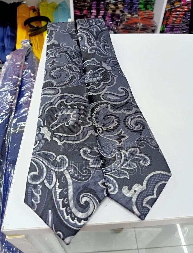 Grey Black Excefore Executive Tie Sets - thumbnail 3