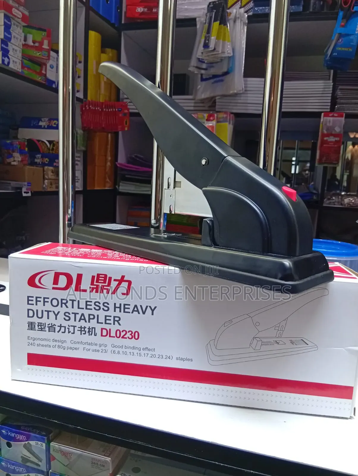 Dingli Big/Effortless Heavy Duty Stapler Dl0230 ( 23 S 24)