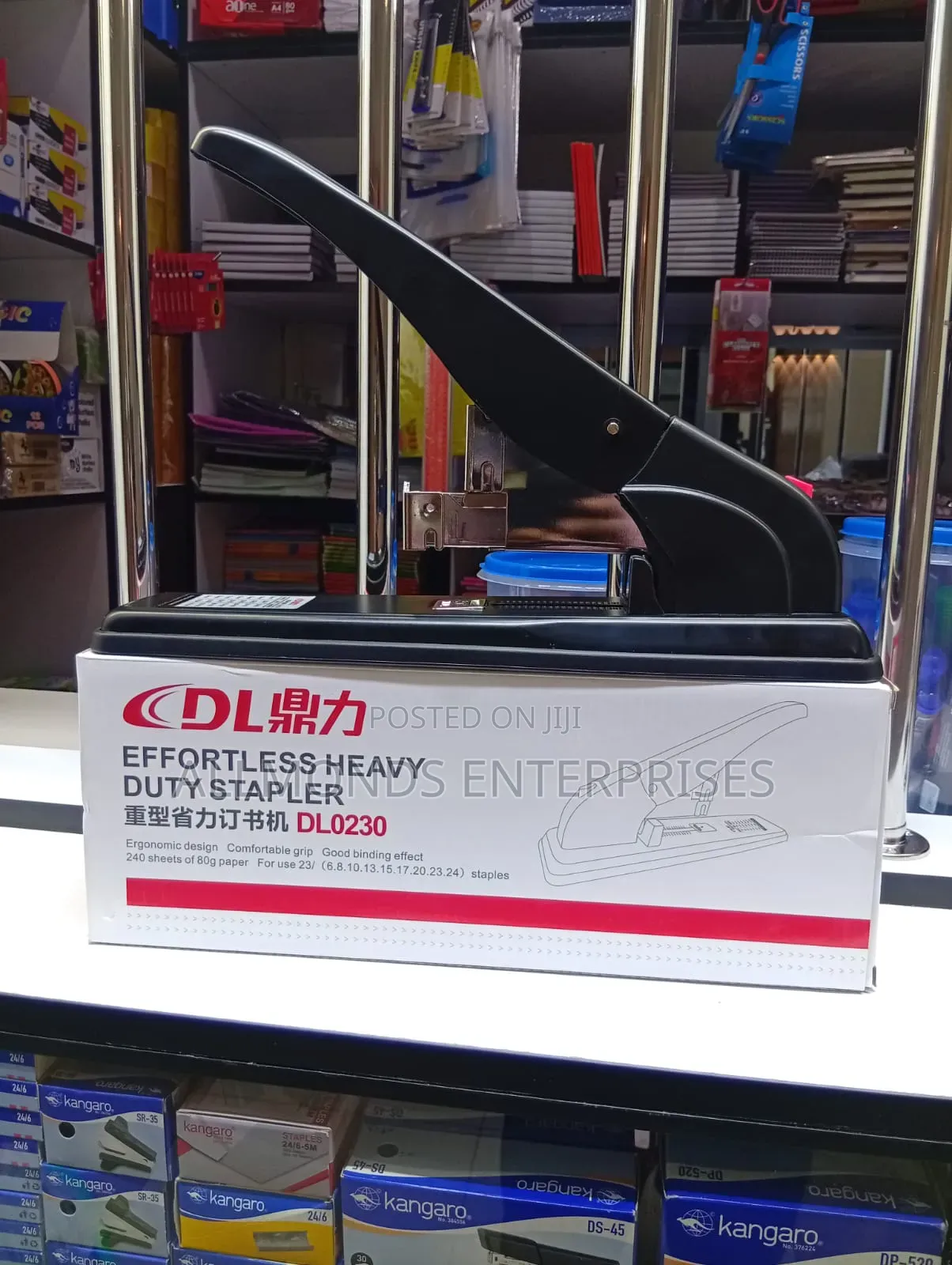 Dingli Big/Effortless Heavy Duty Stapler Dl0230 ( 23 S 24)