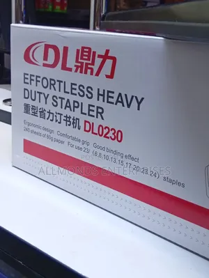 Dingli Big/Effortless Heavy Duty Stapler Dl0230 ( 23 S 24)