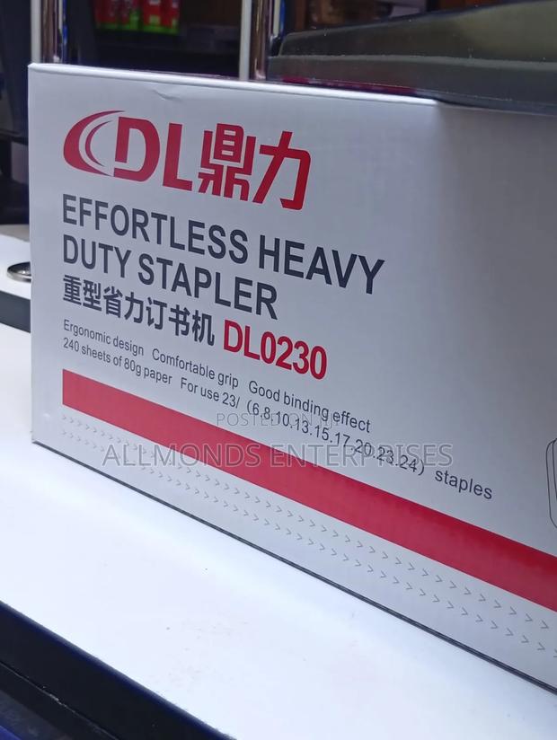 Dingli Big/Effortless Heavy Duty Stapler Dl0230 ( 23 S 24) - thumbnail 4