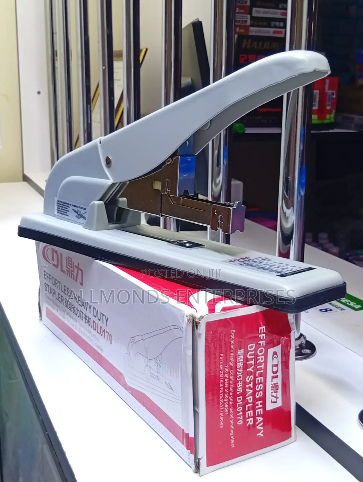 Dingli Big/Effortless Heavy Duty Stapler Dl 0170 (23 S 17)