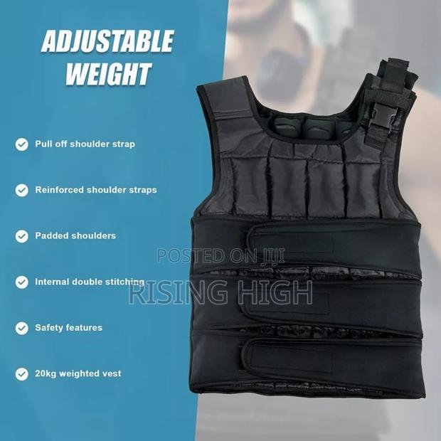 Modern Adjustable 20kgs Weight Vest