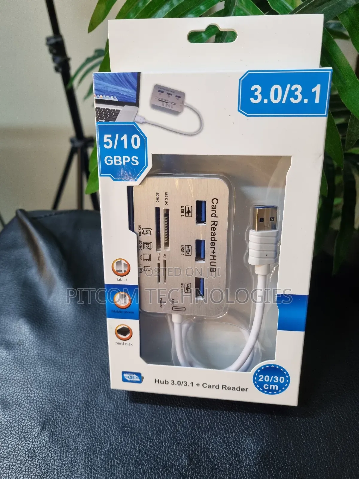 Usb3.1 Hub 3 Ports Card Reader
