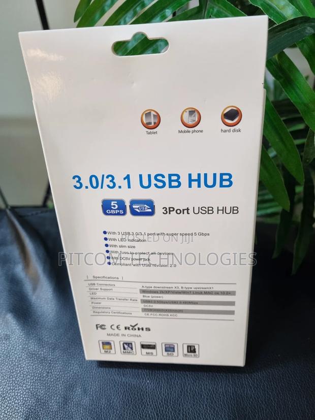 Usb3.1 Hub 3 Ports Card Reader - thumbnail 2