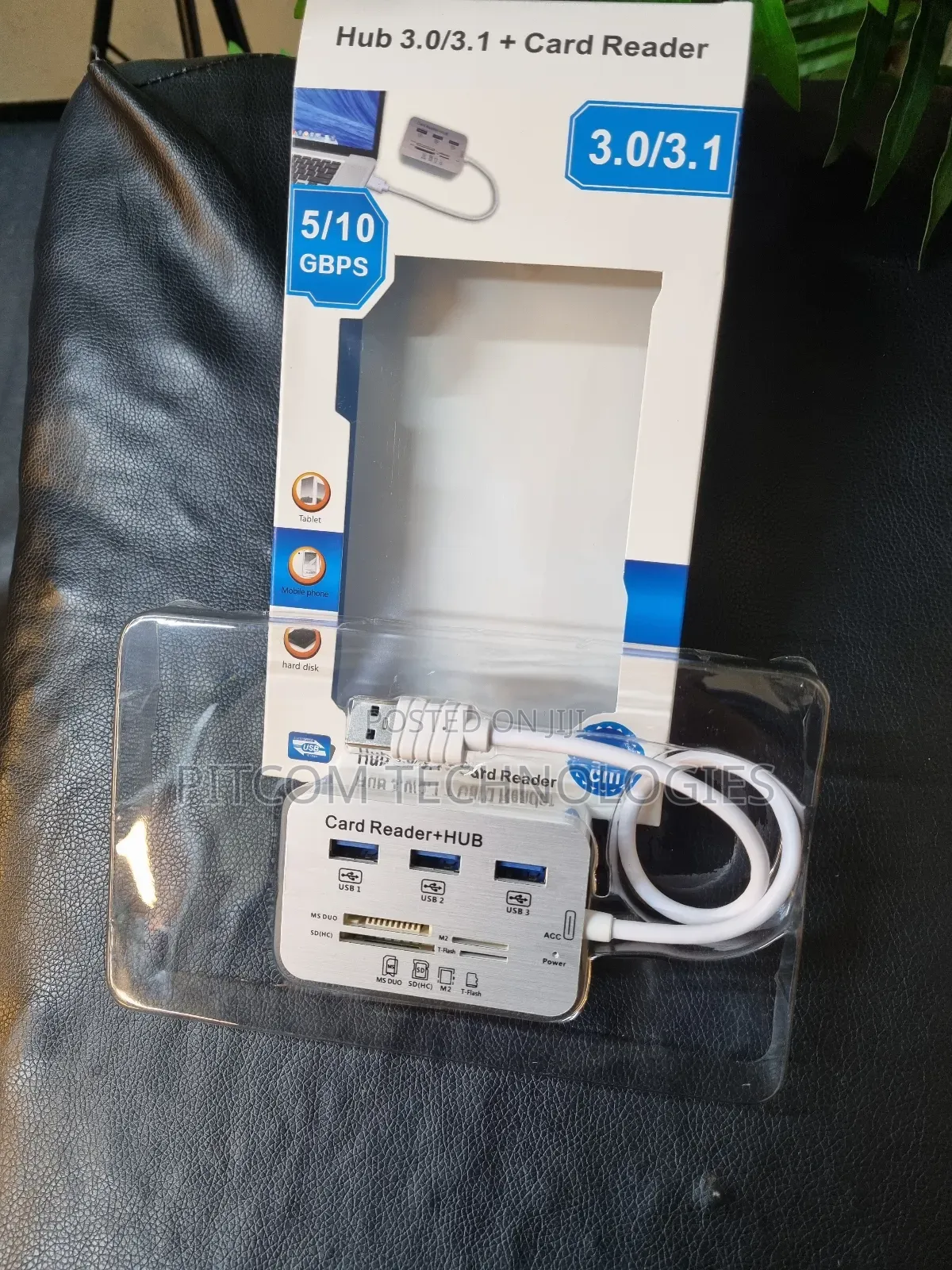 Usb3.1 Hub 3 Ports Card Reader
