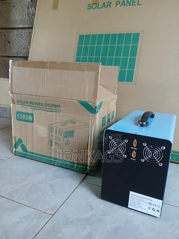 Portable 1000 Watts Powerbank Plus Solar Panel - thumbnail 5