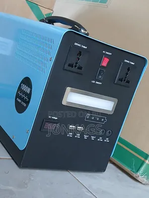 Portable 1000 Watts Powerbank Plus Solar Panel