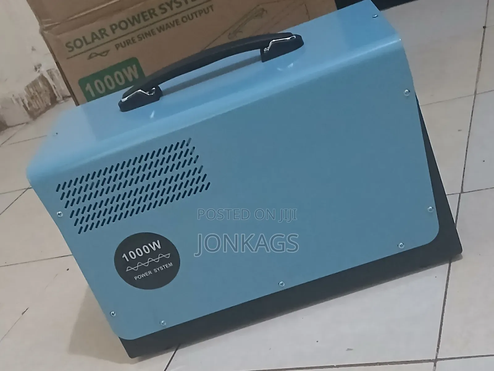 2 Way Solar Power Bank 1000 Watts + Solar Panel