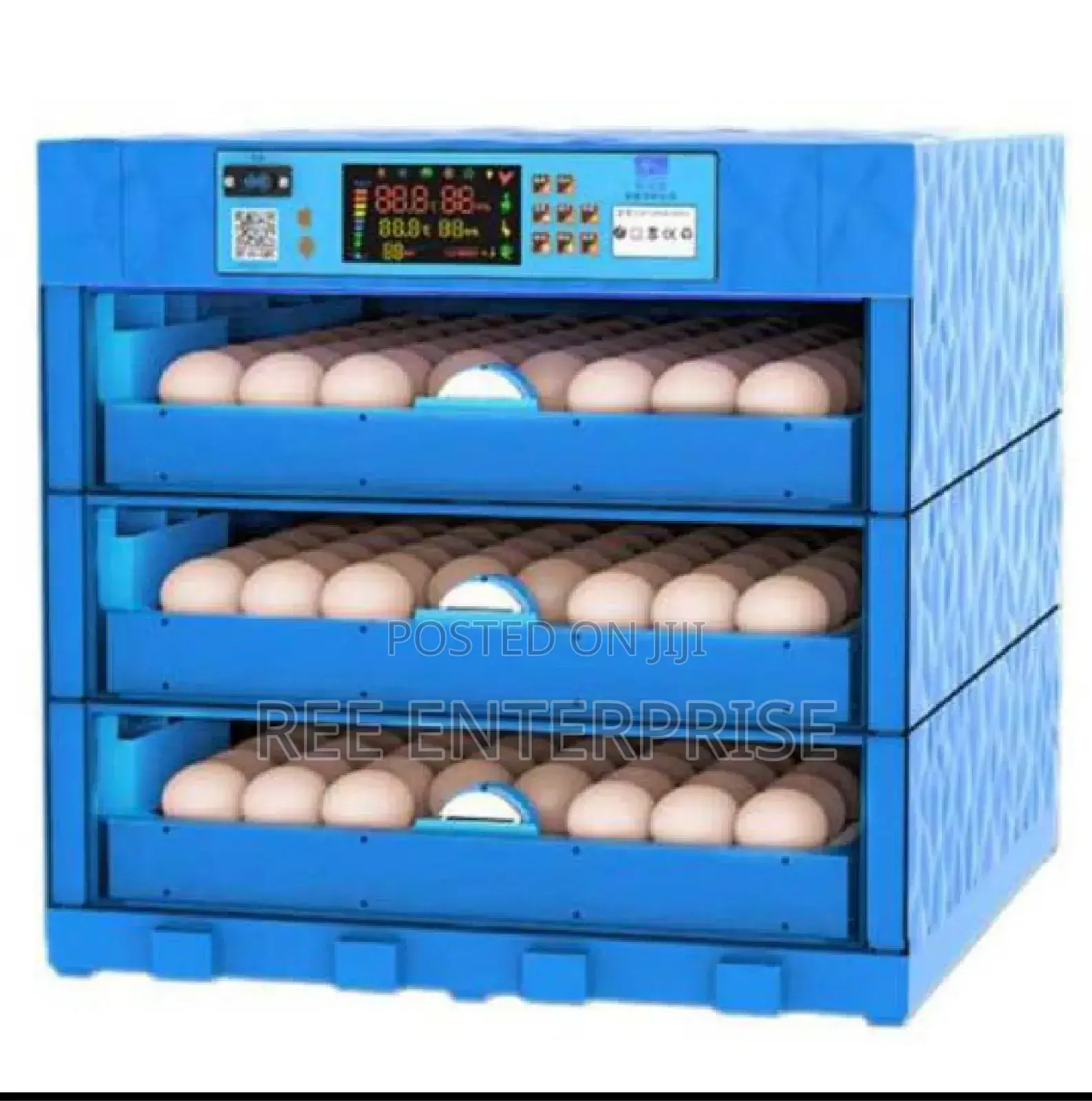 192 Eggs Automatic Incubator