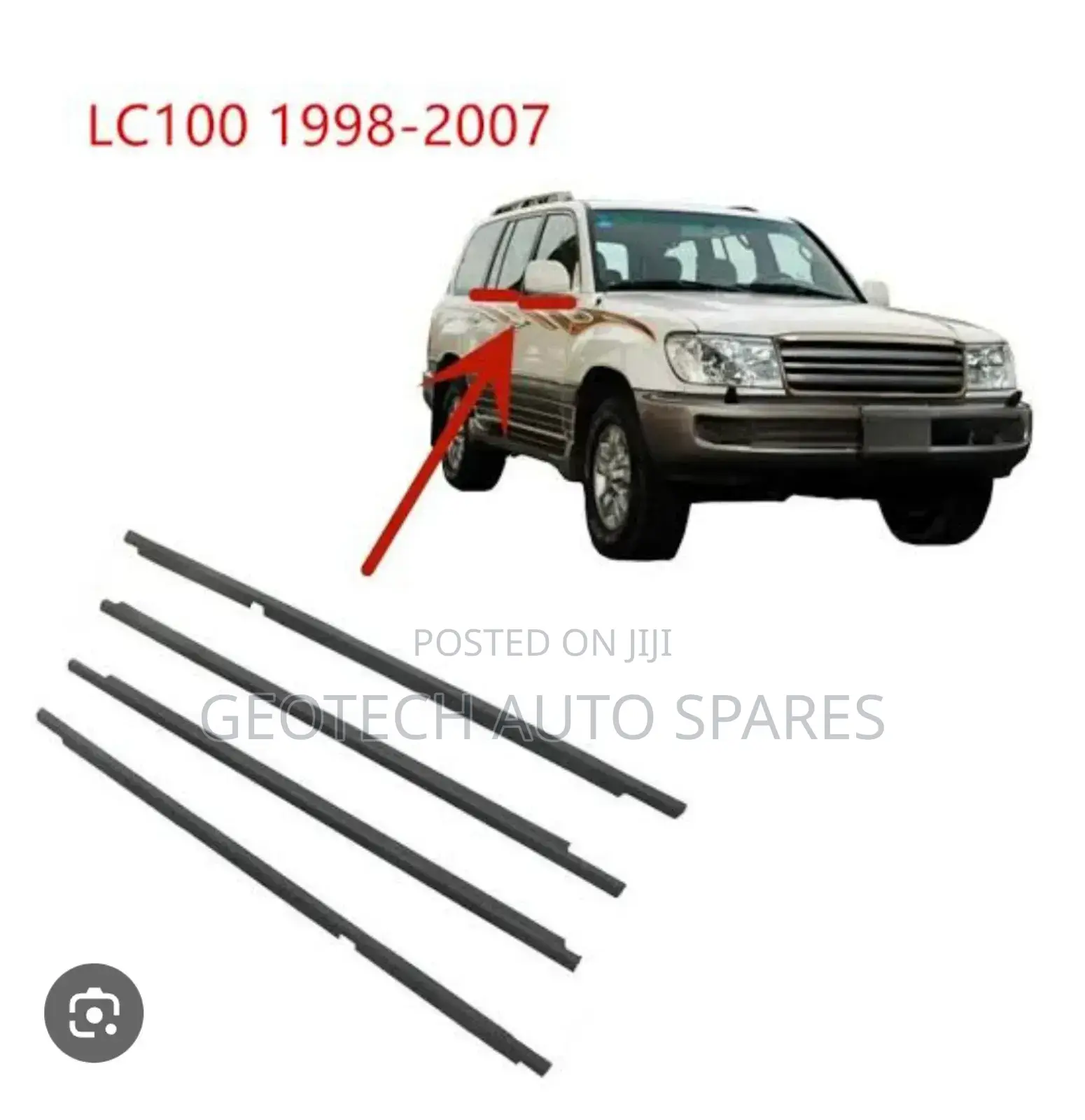 Toyota Land Cruiser 100 Series Weather Strips Available