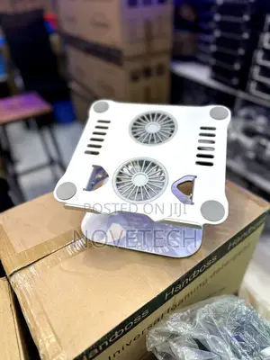 Laptop Stand Portable Foldable Laptop Stand 2 Cooling Fans