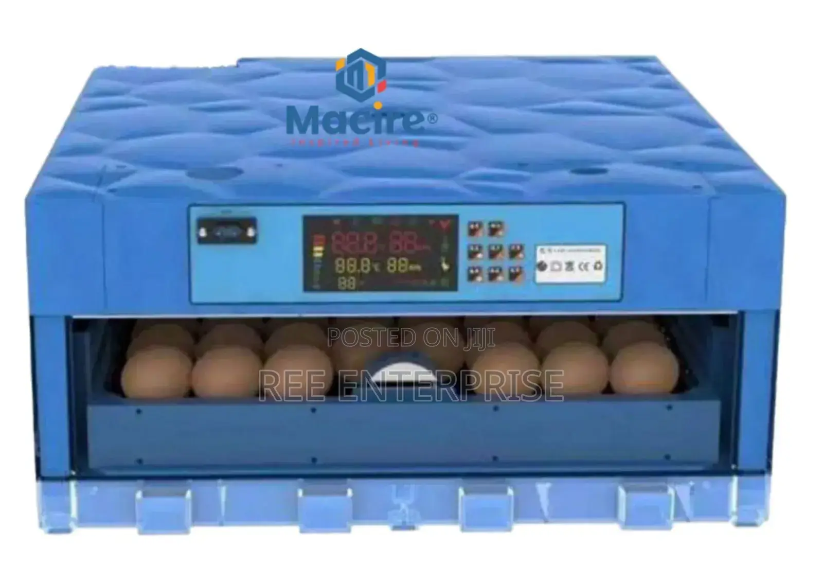 ;
 64 Eggs Automatic Incubator