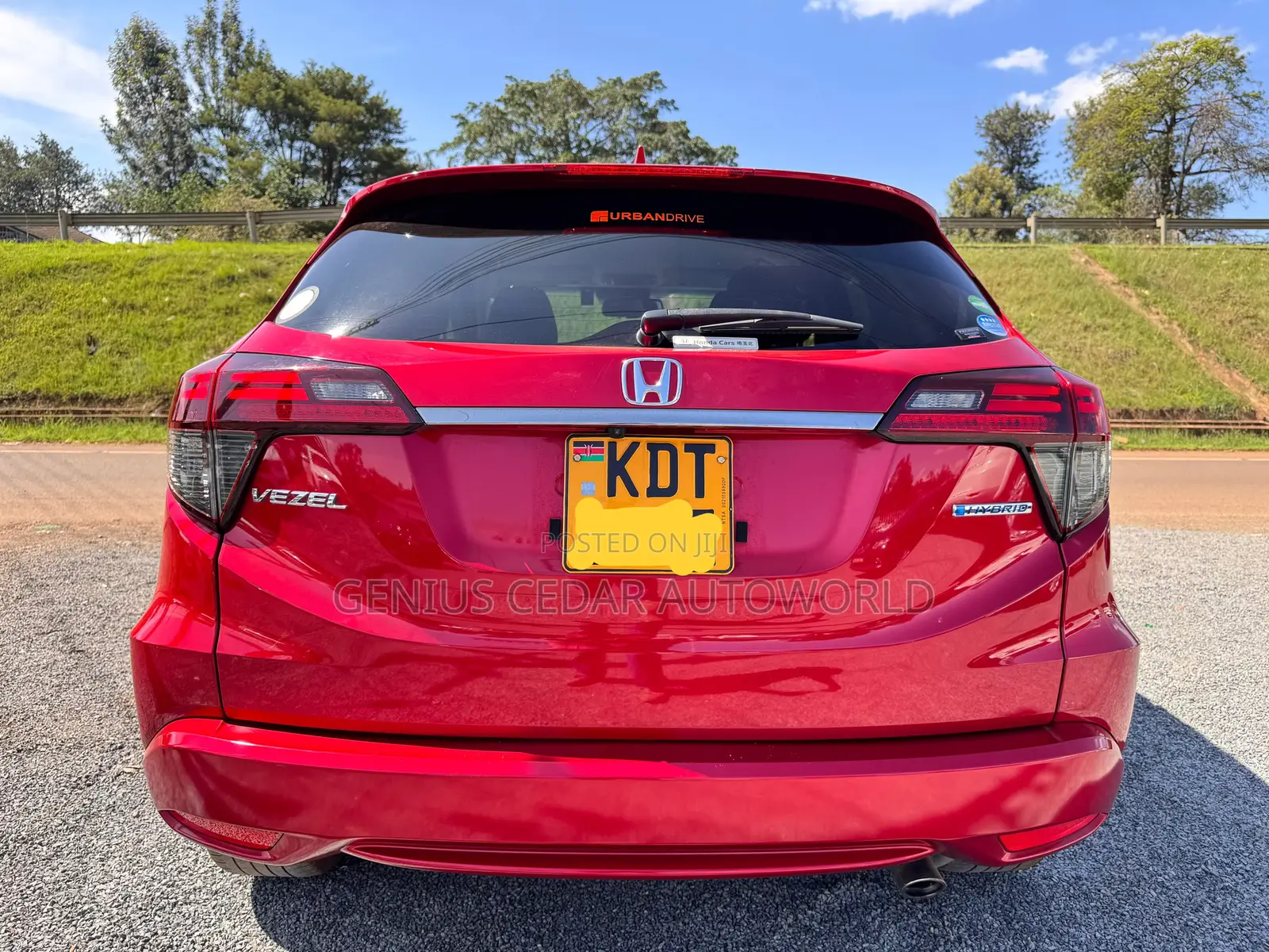 Honda Vezel 2018 Red