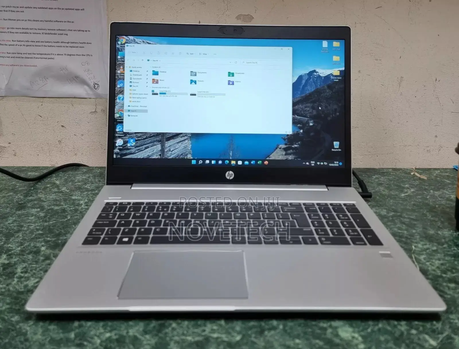 Laptop HP ProBook 455 16GB AMD Ryzen 5 SSD 512GB