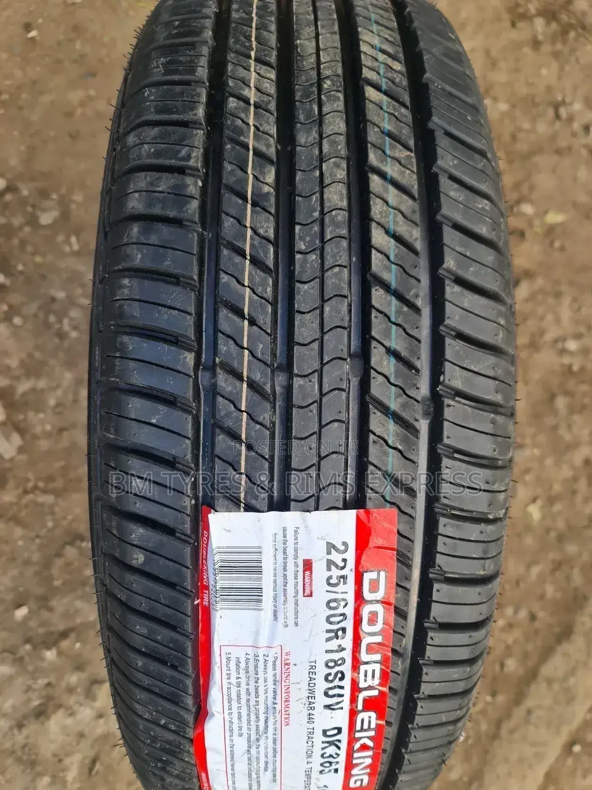 225 /60 R18 Doubleking Tyres (Highway)