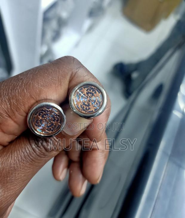 Silver Peach Executive Cafflings - thumbnail 2