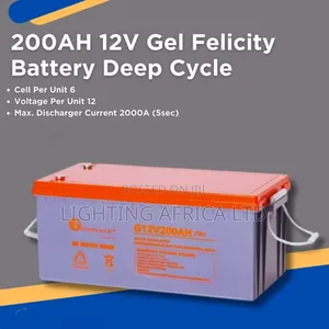 Felicity Gel Battery 200ah Solar Battery