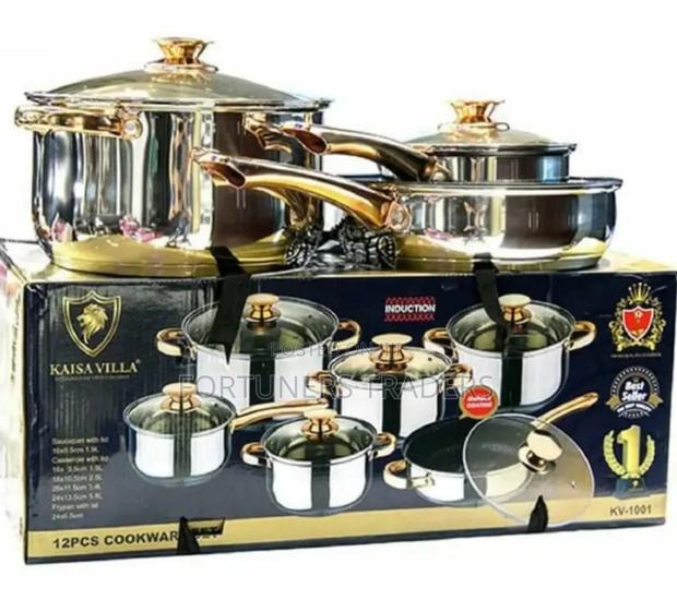 Stainless Steel Cookware Set 10pcs