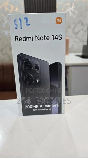 New Xiaomi Redmi Note 14S 256 GB Black - main view