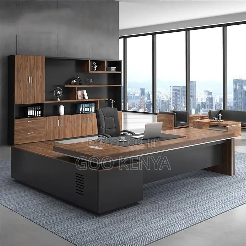 Executive Desk ; L-Shaped 2000mm Executive Office Table