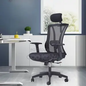 Office Chair ; High-Back Executive Orthopedic Seat