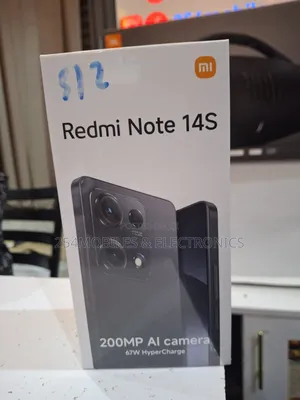 New Xiaomi Redmi Note 14S 256 GB Black