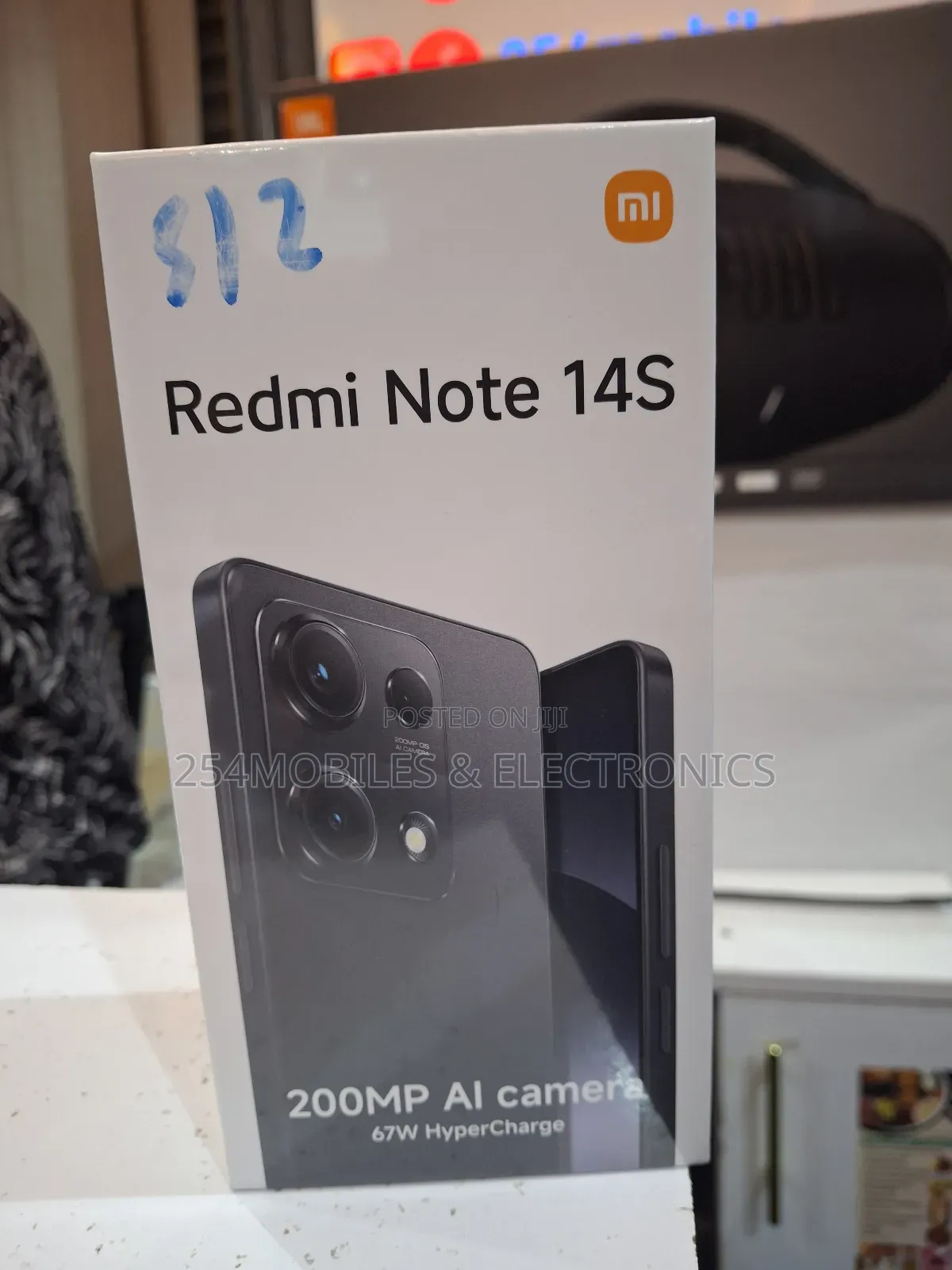 New Xiaomi Redmi Note 14S 256 GB Black