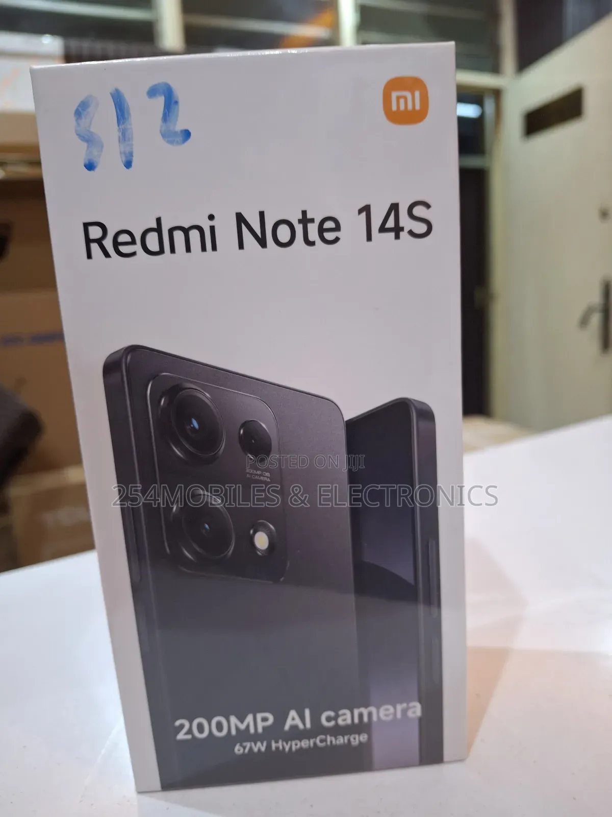 New Xiaomi Redmi Note 14S 256 GB Black