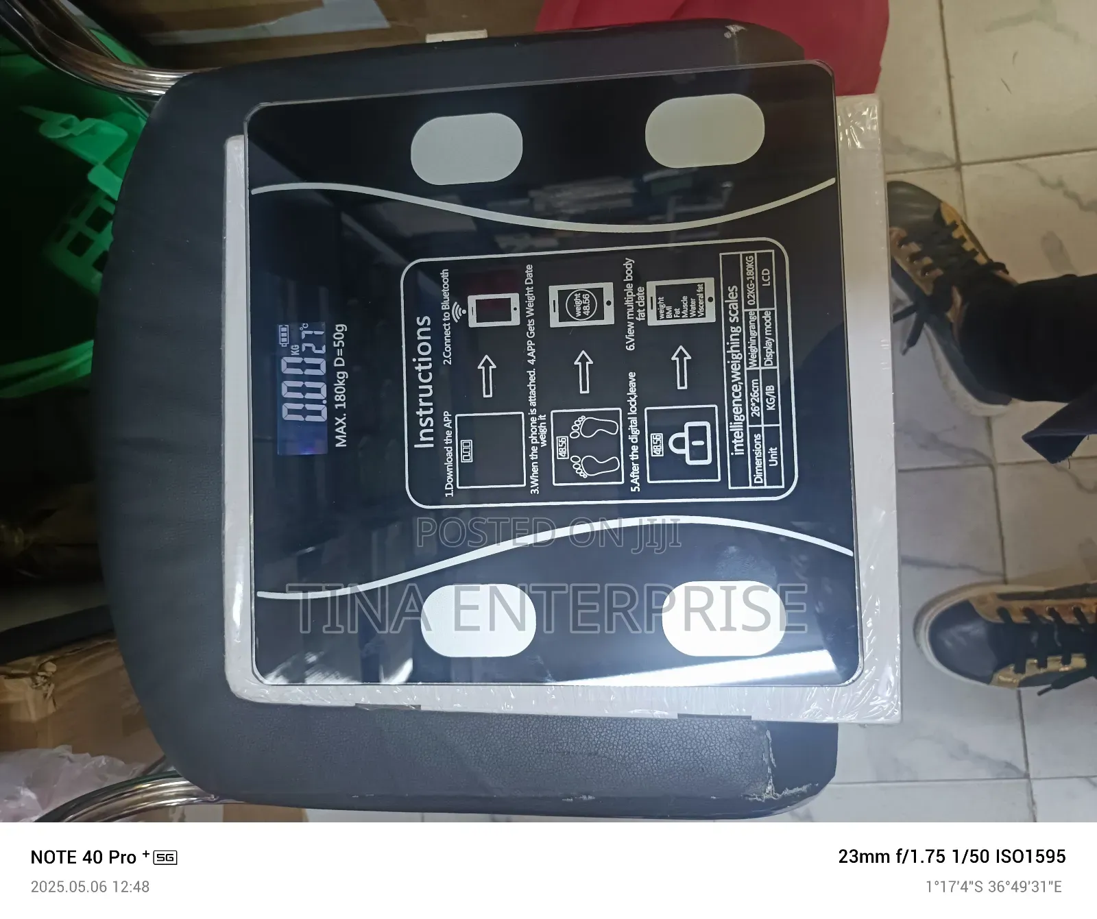 Personal/Bathroom Weighing Scale