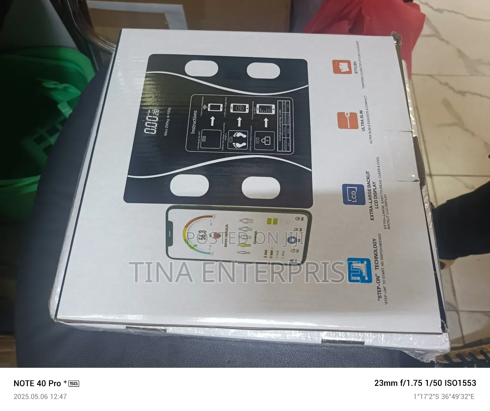Personal/Bathroom Weighing Scale