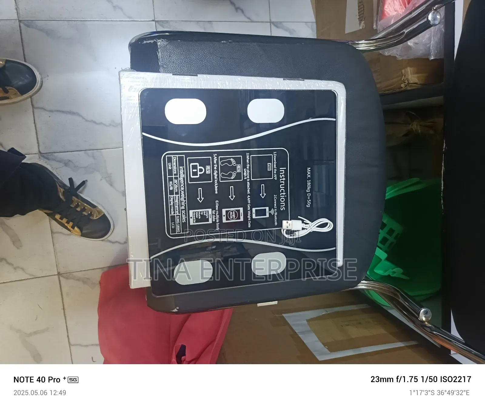 Personal/Bathroom Weighing Scale