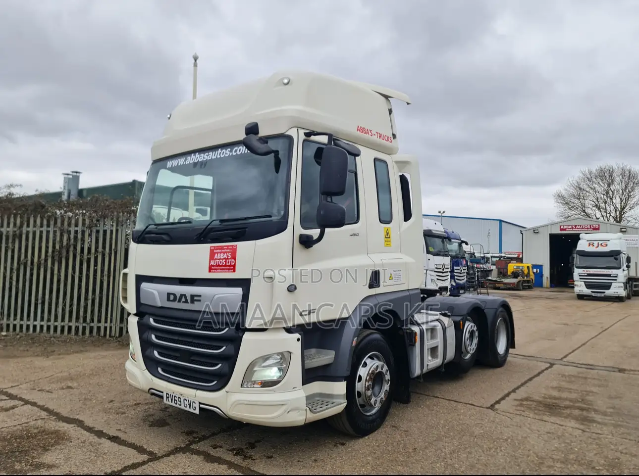 Daf Cf450 2019 White