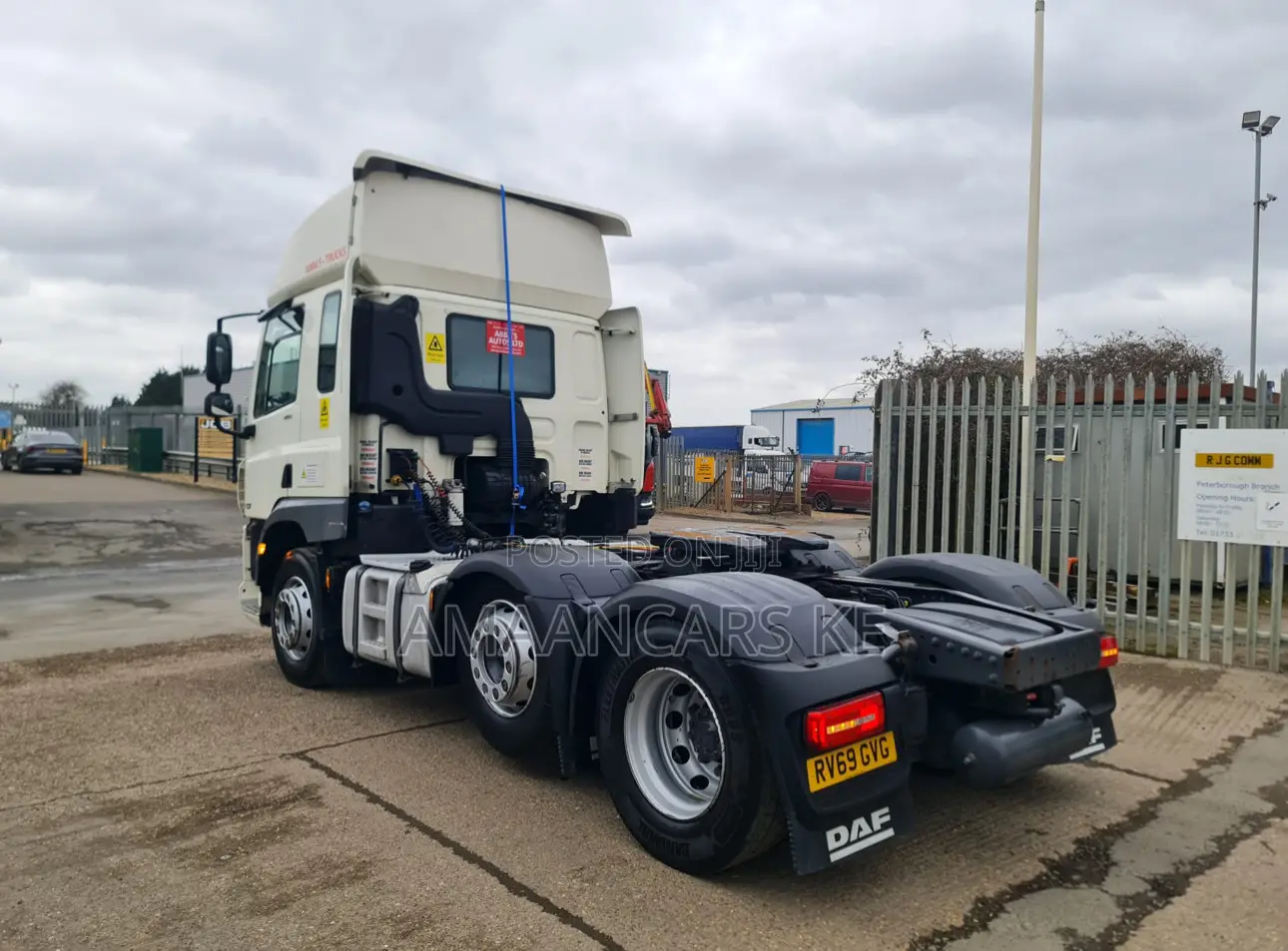Daf Cf450 2019 White